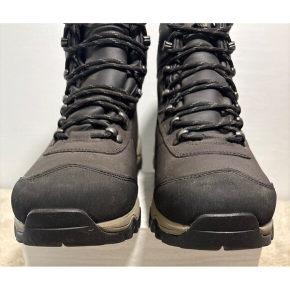 Outbound Mens Boots Waterproof Hiking Boots Size 9 Yukon Brown EUC - Picture 5 of 12